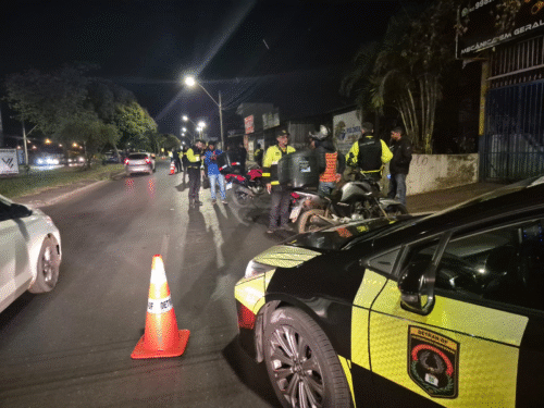 Entregadores sem CNH – Operação Sossego do Detran-DF flagrou entregadores sem habilitação em Ceilândia.